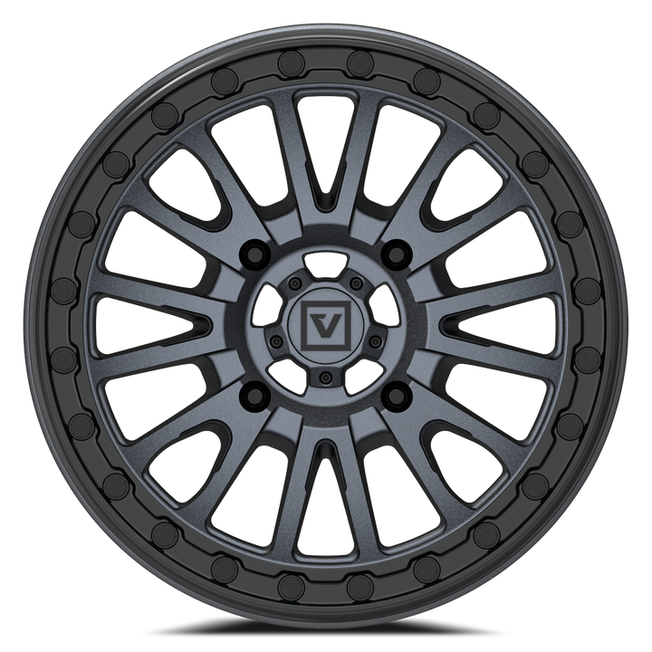 V16 BEADLOCK 15X8 -12MM 4X137 SATIN GUNMETAL