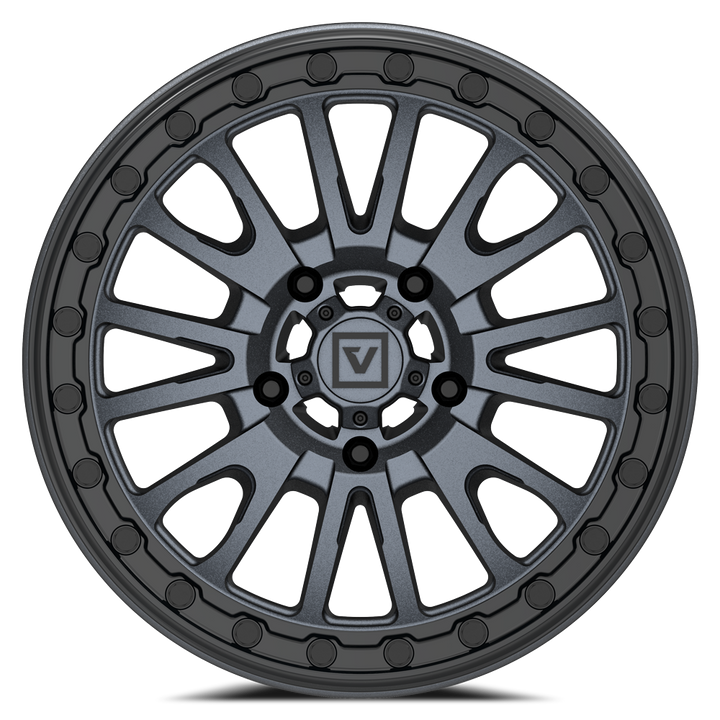 V16 BEADLOCK 15X8 -12MM 5X114.3 SATIN GUNMETAL