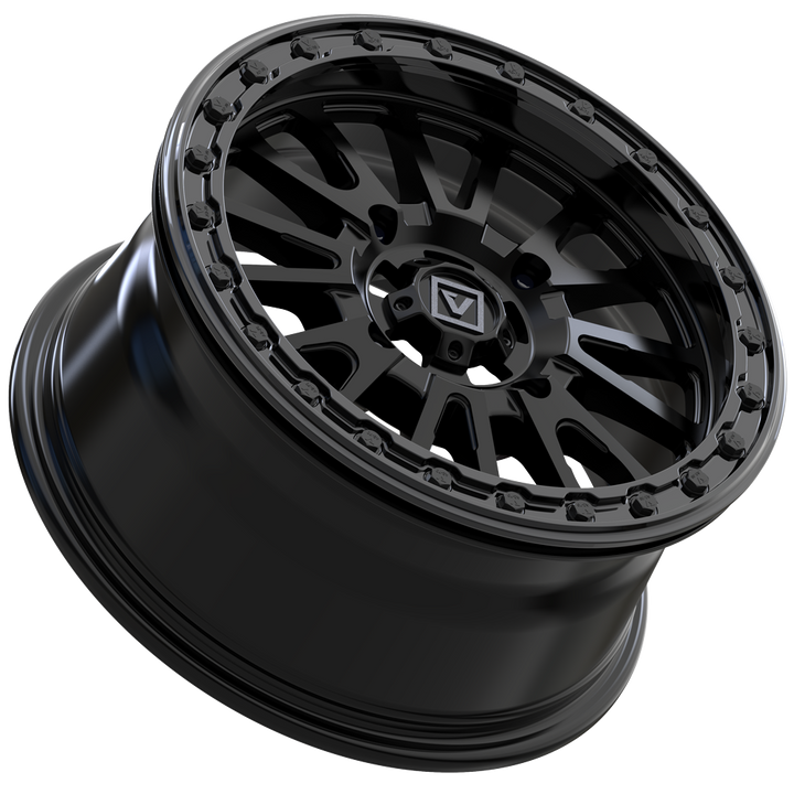 V16 BEADLOCK 15X7 +35MM 4X137 SATIN BLACK