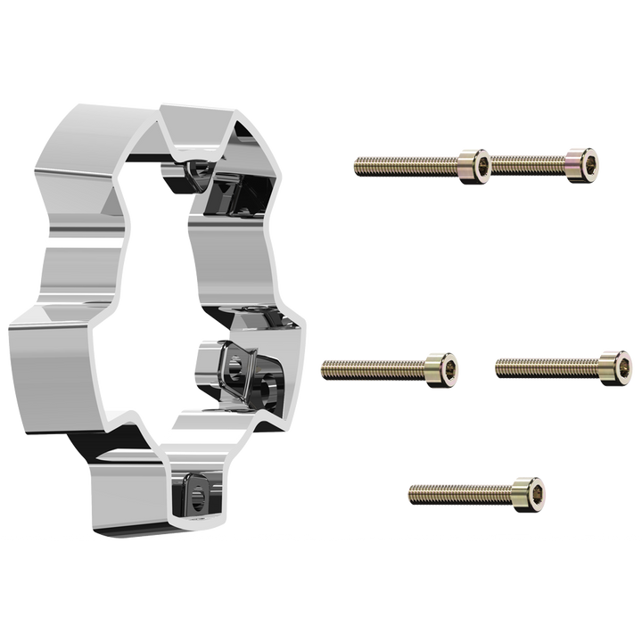 VCAP2 CAP RISER CHROME - ABS