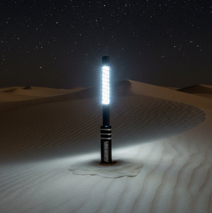 Game Changer LED Whip - Crystal Grey Single