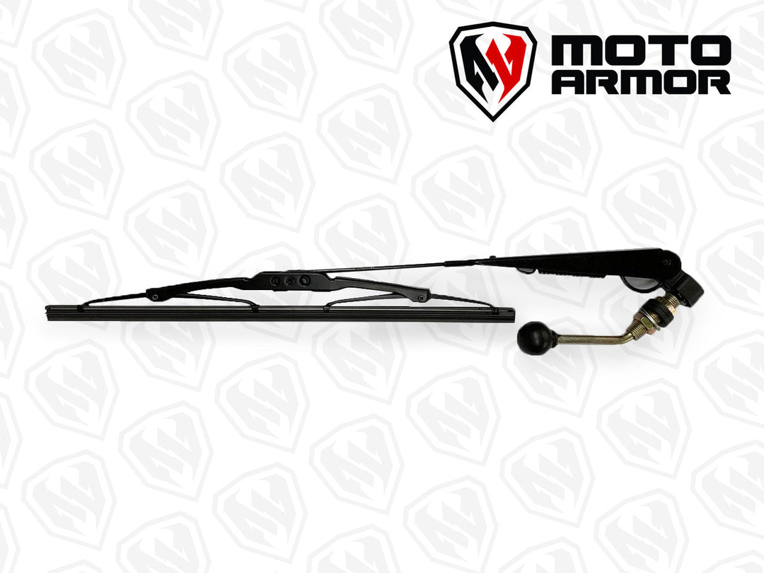 Glass Windshield with Vent for Polaris RZR Trail S