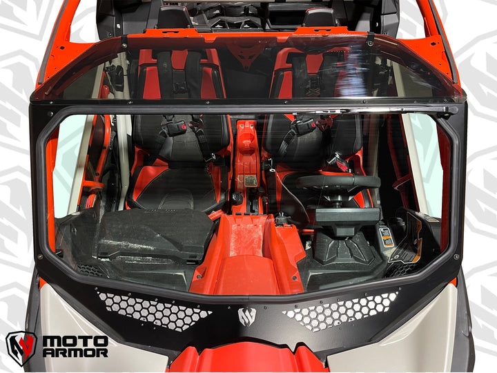 Maverick X3 Vented Full Glass Windshield