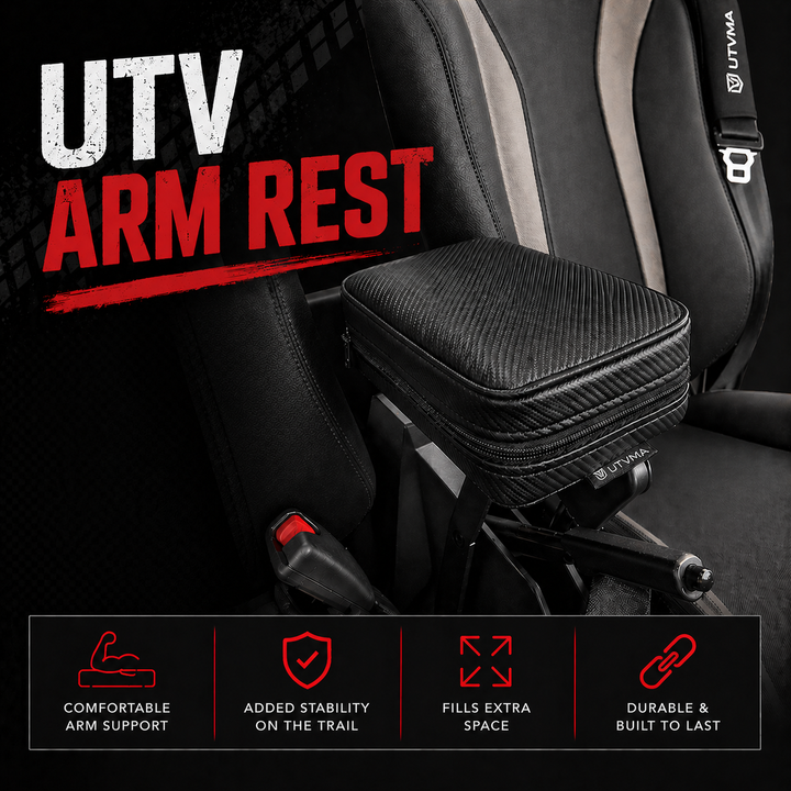 UTVMA RZR Pro 4 Front Armrest with Bracket (2020-2025)