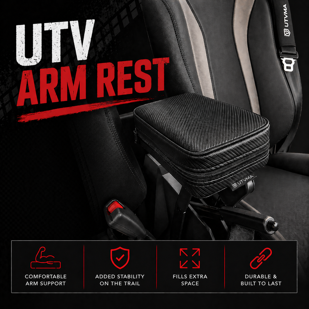 UTVMA Kawasaki KRX Front Armrest with Bracket (2020+)