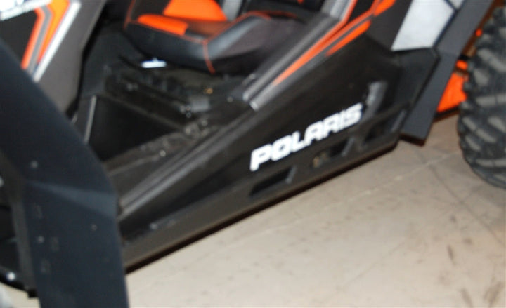 Trail Armor Polaris RZR XP 1000 (including the High Lifter, Trails and Rocks, Sport, Premium, Ultimate Editions), RZR XP Turbo, RZR 1000 XP Turbo S and Turbo S Velocity Full Skids with Slider Nerfs or Nerf for Extreme Kick Out Steel Sliders