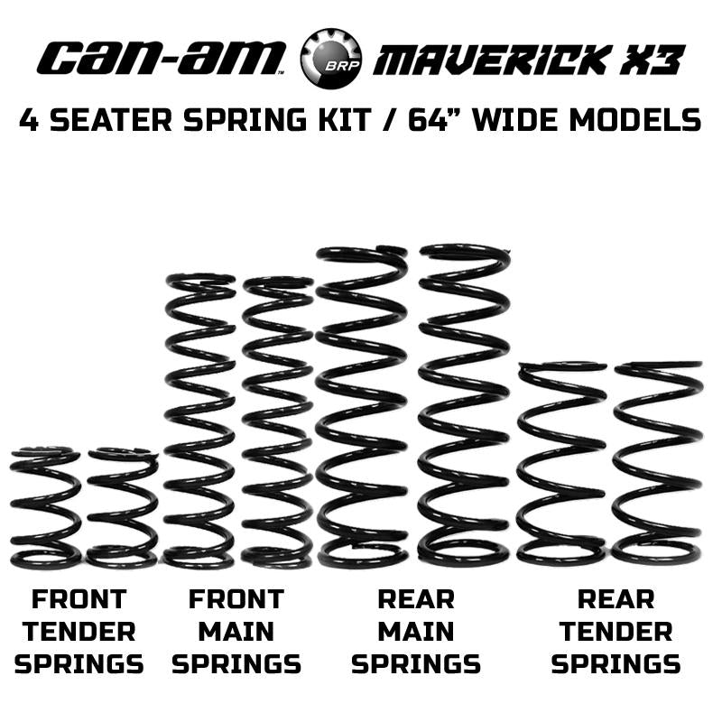 Can-Am Maverick X3 64" MAX Stage 1 Spring Kit