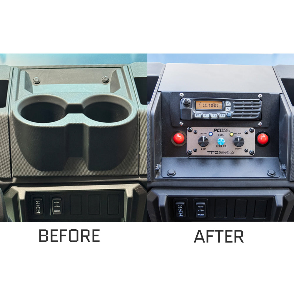 Polaris 2019+ Ranger Radio and Intercom Bracket