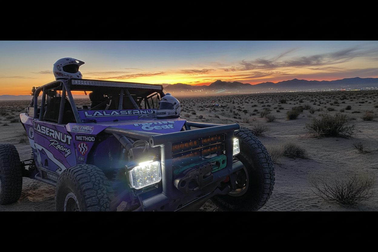 SXS Desert Sunset Banner